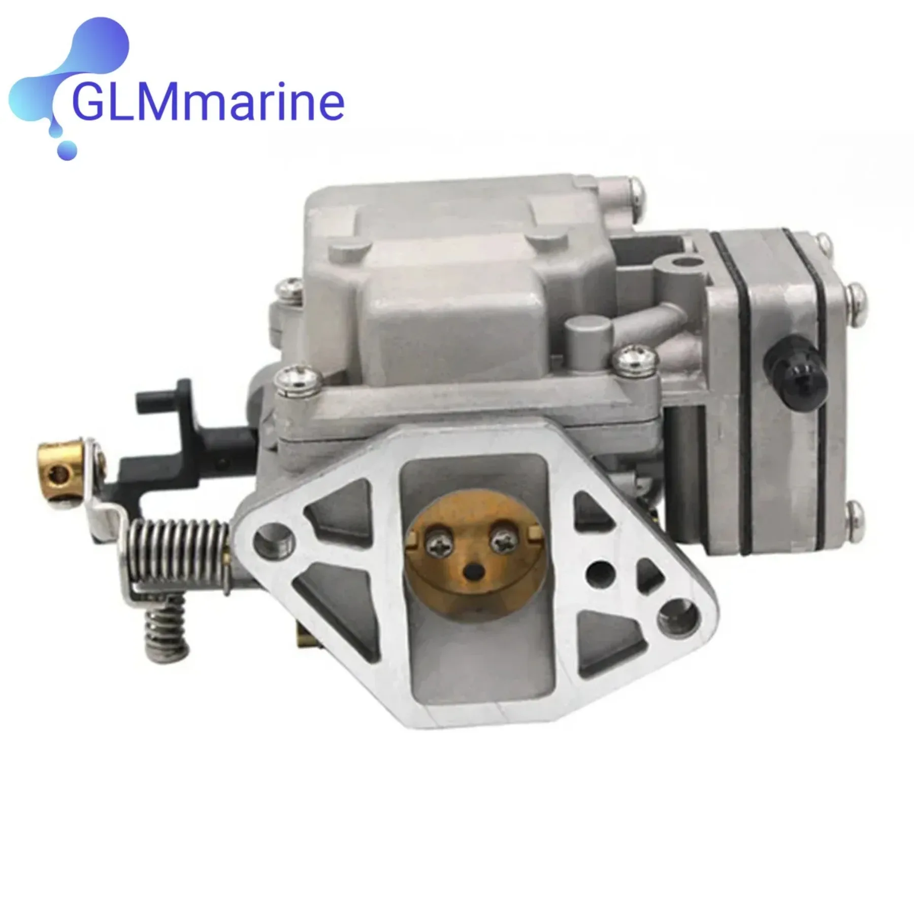 Karburator Assy 63V-14301-00 untuk Motor Luar Yamaha 2-Tak 9.9HP 15HP 63V-14301-10 63V-14301-02