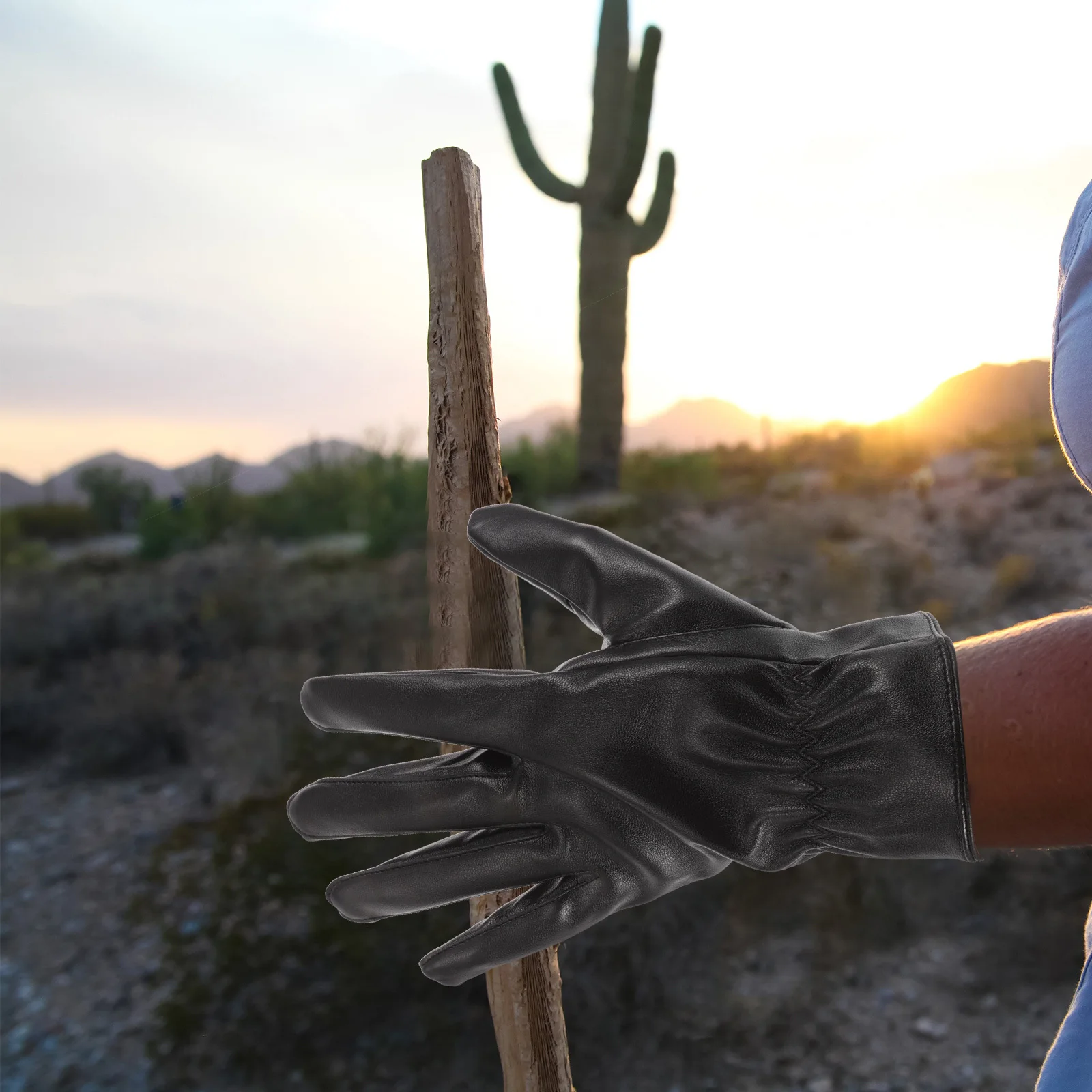 

Gloves Hiking Women Waterproof Thin Section Driving Bike Riding Black Elegant Winter Cold Weather Cute Miss