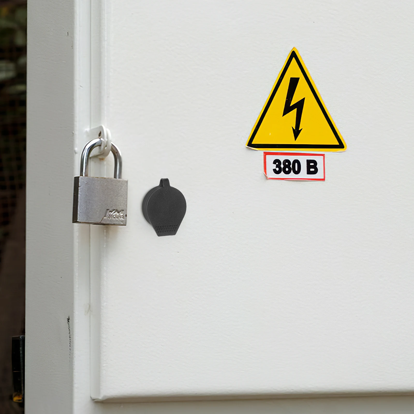 

6pcs Waterproof Cover for Door Lock Cabinet Outdoor Dust Rainproof Plastic Key Protector Charging Port Cap Distribution