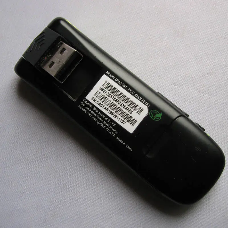 T-Mobile HuaWei UMG181 E180 3G HSPA WCDMA USB モデム Android タブレット互換