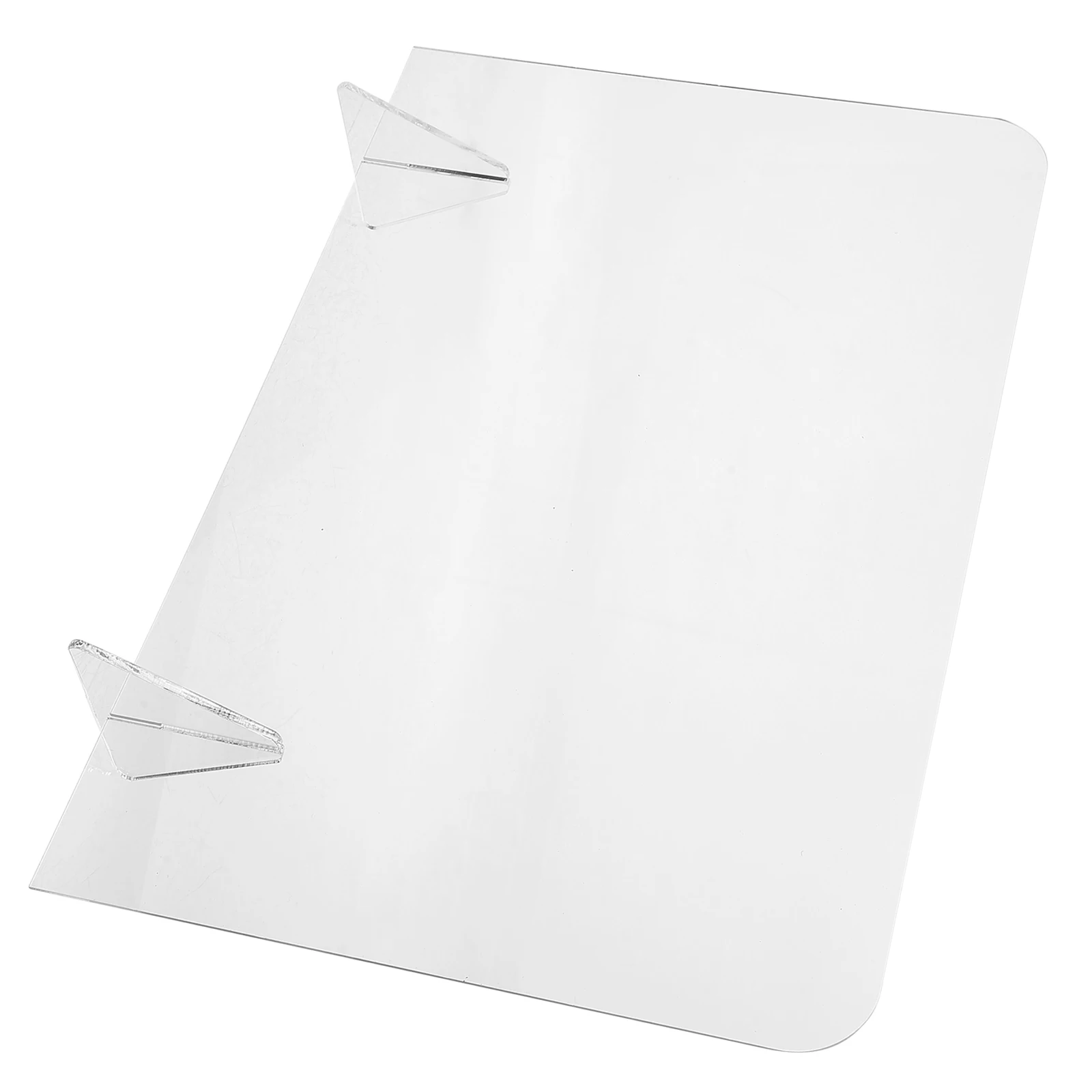 1 set 1 Set Acrylic Message Memo Writing Board For Students Home Office Erasable Clear Desktop Note Table Board School