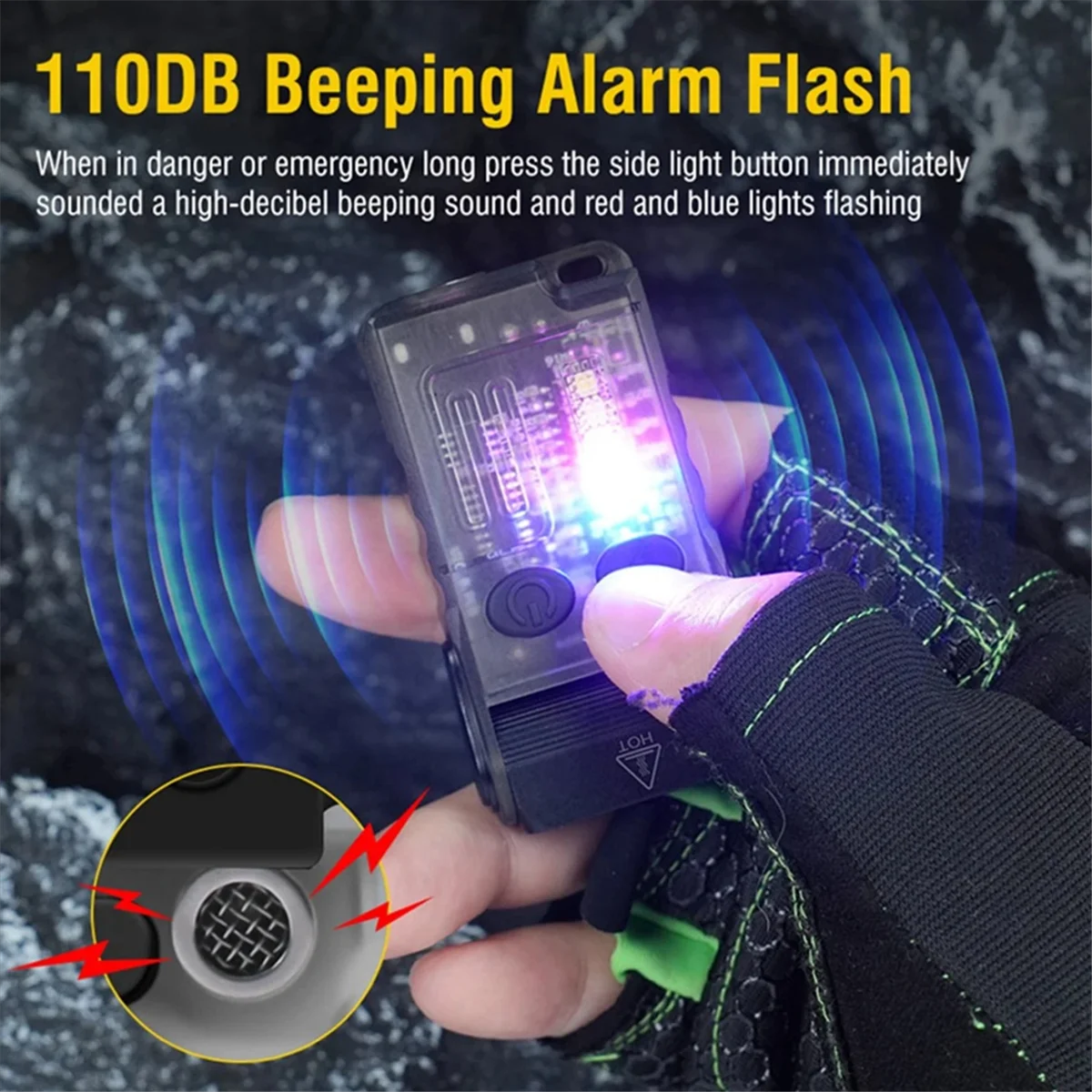 Linterna N18R V20, linternas Led recargables, linterna portátil magnética, luz UV de 750 lúmenes, lámpara nocturna para Camping de Gas