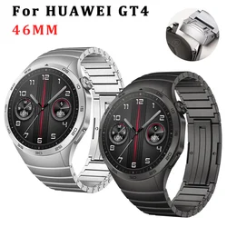 No Gaps Link Bracelet Metal Strap For HUAWEI WATCH GT 4 46mm GT4 Replacement Band Wristband,Official Style Watchband Accessories