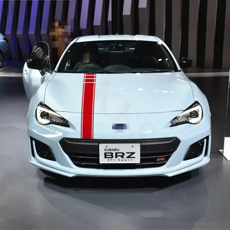 

Автомобильные наклейки на заказ, виниловая фольга для капота для Subaru BRZ, спортивный декор для кузова, аксессуары для наклеек