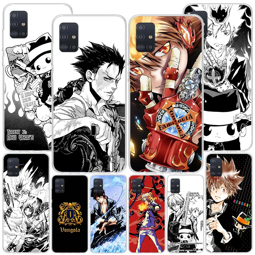 Katekyo Hitman Reborn Phone Case For Samsung Galaxy A51 A41 A31 A21S A11 A01 A71 A50S A40 A30 A20S A10S A6 A7 A8 A9 Print Cover