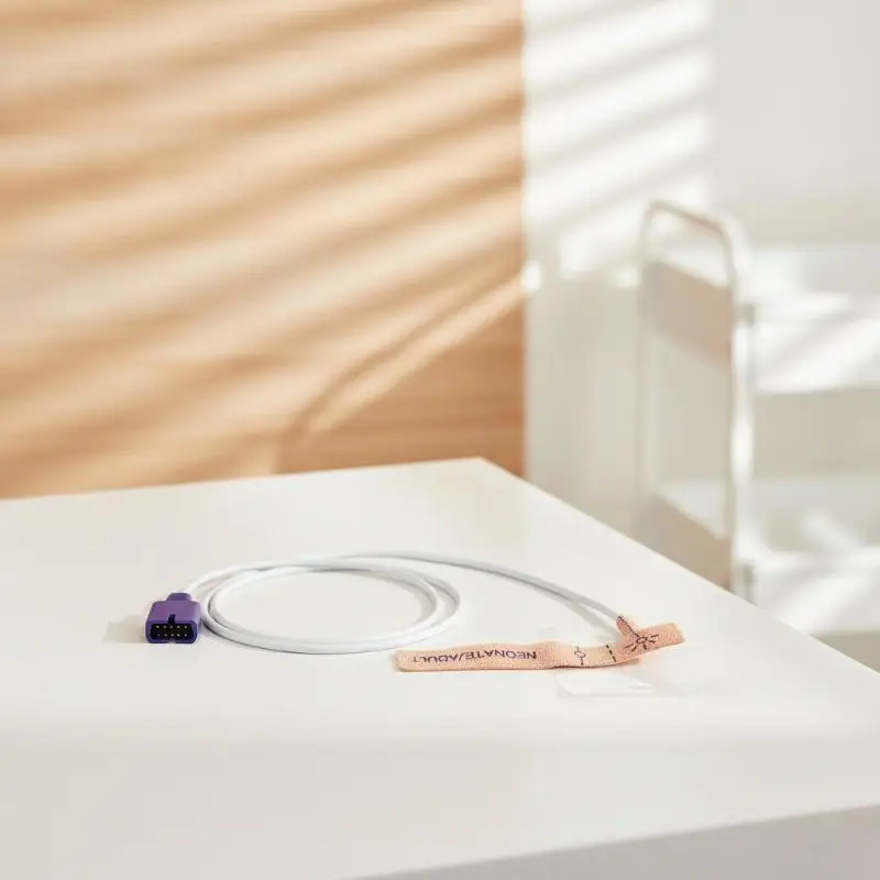 1 Stück MAX-A MAX-P Typ 9-Pin Einweg-SpO2-Sensor mit Oximax SpO2-Sonde für Erwachsene, Kinder, Säuglinge und Neugeborene für Nellcor – Detail 12