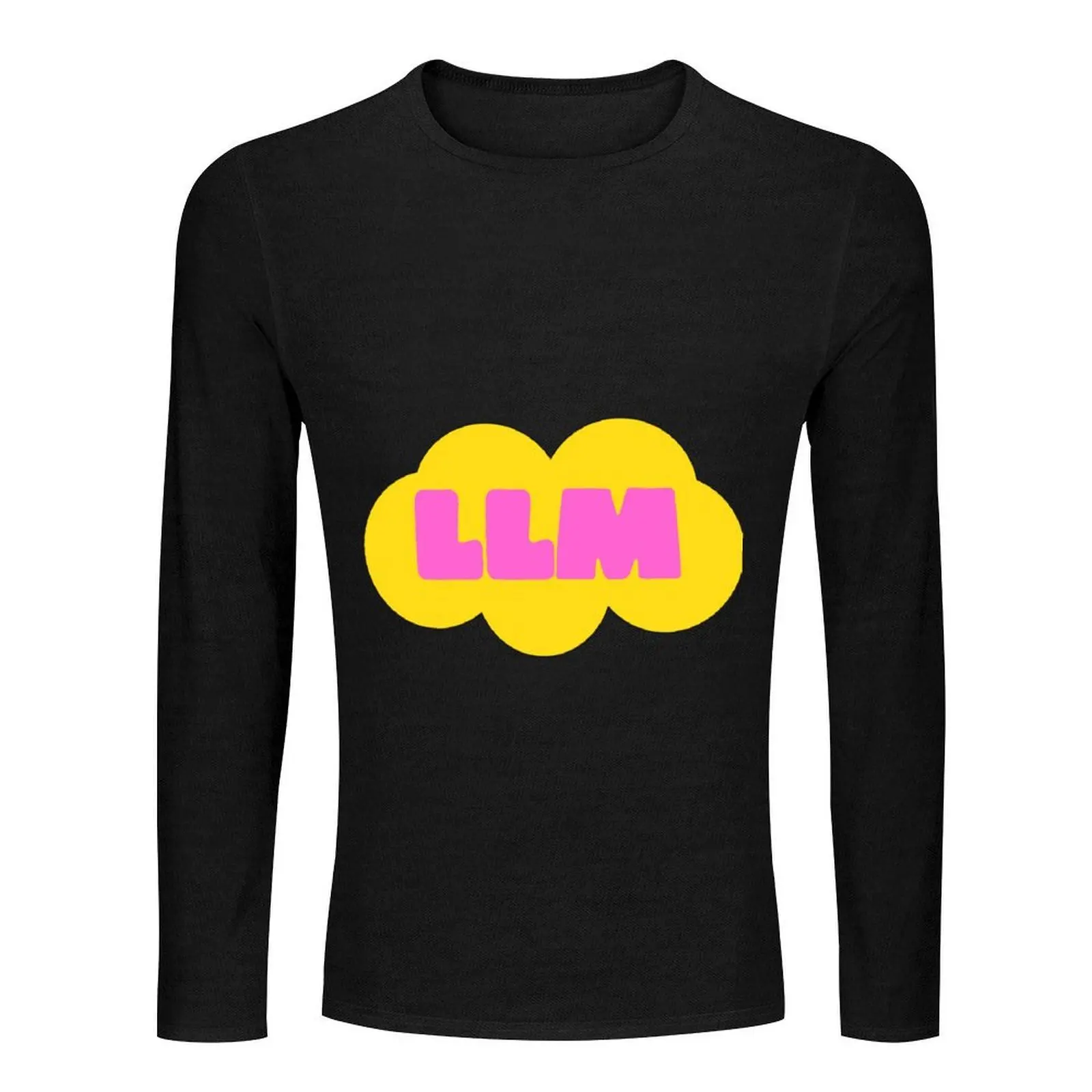 على LLM تي شيرت طويل الملابس الجمالية مضحك تي شيرت الهبي الملابس طبعة جديدة تي شيرت رجالي كبير وطويل القامة تي شيرت #2