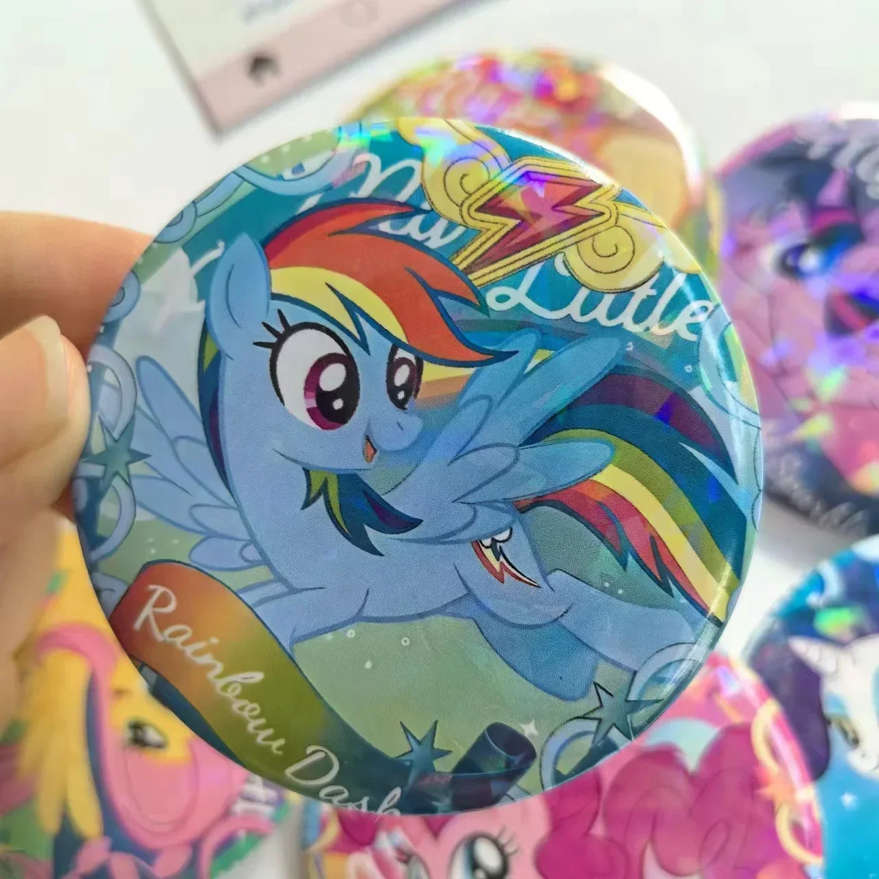  Kawaii Anime My Little Pony Anstecknadeln Emaille-Broschen Niedliche Abzeichen für Rucksäcke Schmuck Fans Geschenke Accessoires Dekoration – Detail 6