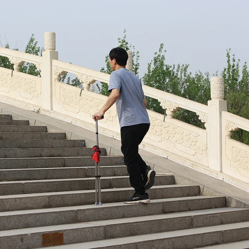 Escalada montanha cadeira de praia retrátil dobrável banco de cana reta assistência para idosos caminhada lazer cadeira de mão 캠핑자 자