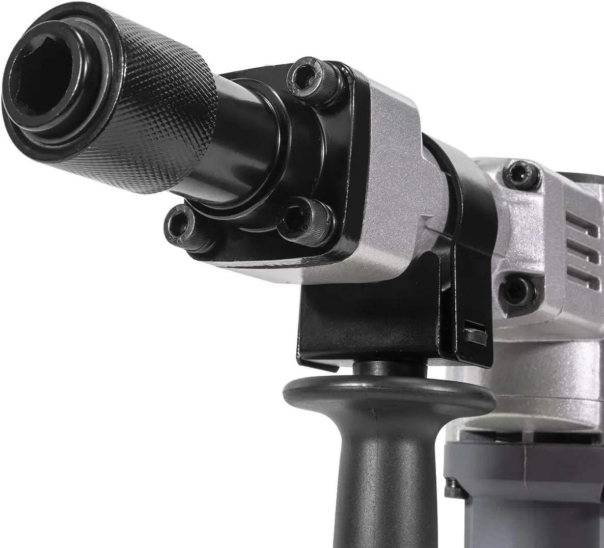 US 1400W Demolition Electric Jack Hammer Concrete Breaker Trigger Lock with (2) Chisel Bit with Carrying Case