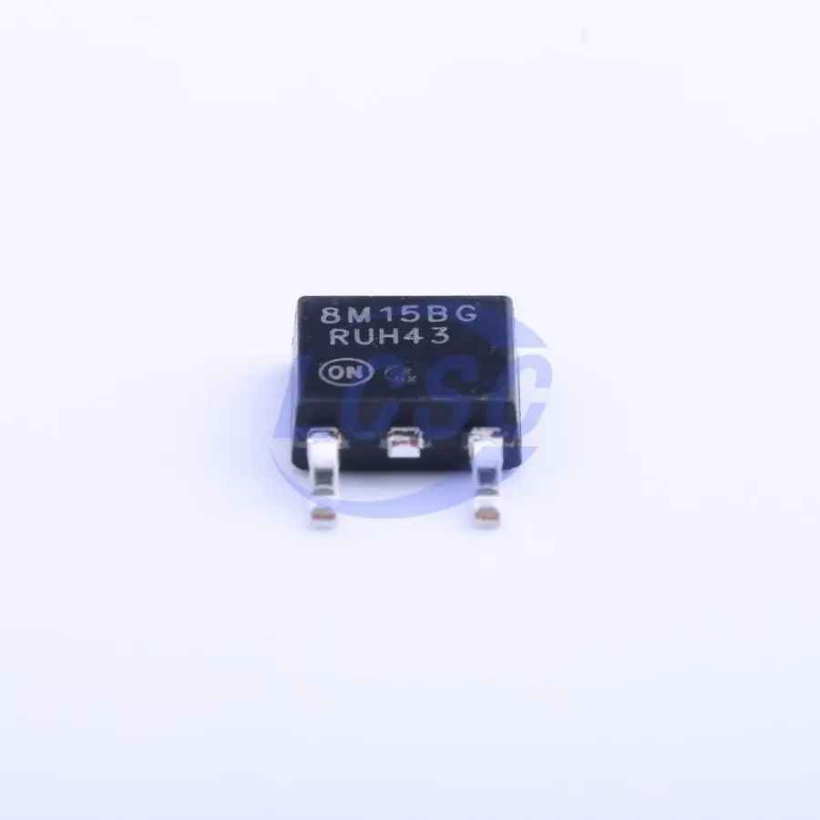 10pieces/Pack MC78M15BDTRKG15V 500mA Positive Voltage Regulators  LinearLow Drop Out (LDO) DPAK-3 SMD Power Chip 8M15BG