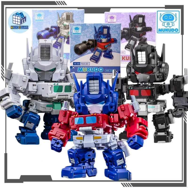 

MS-TOYS Original Mukudo G Series MS-G04 Truck Boy Anime Action Figure Transforming Toys Collectible Ornaments Gifts for Boys