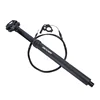 줌 드로퍼 시트 포스트 레버 30.9mm 31.6mm MTB 내부 외부 와이어 제어 시트 포스트 높이 조절 가능한 사이클링 시트 튜브 6
