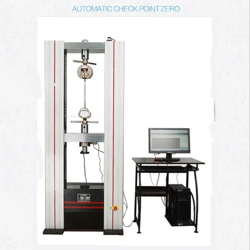 1kn ~ 1t mesin penguji regang elektronik kontrol mikrokomputer mesin pengujian bahan Universal dikirimkan