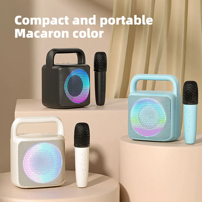 Karaoke Machine for Kids and Adults with 1 Wireless Bluetooth Microphones, PA Portable Speaker System ,for Home Party