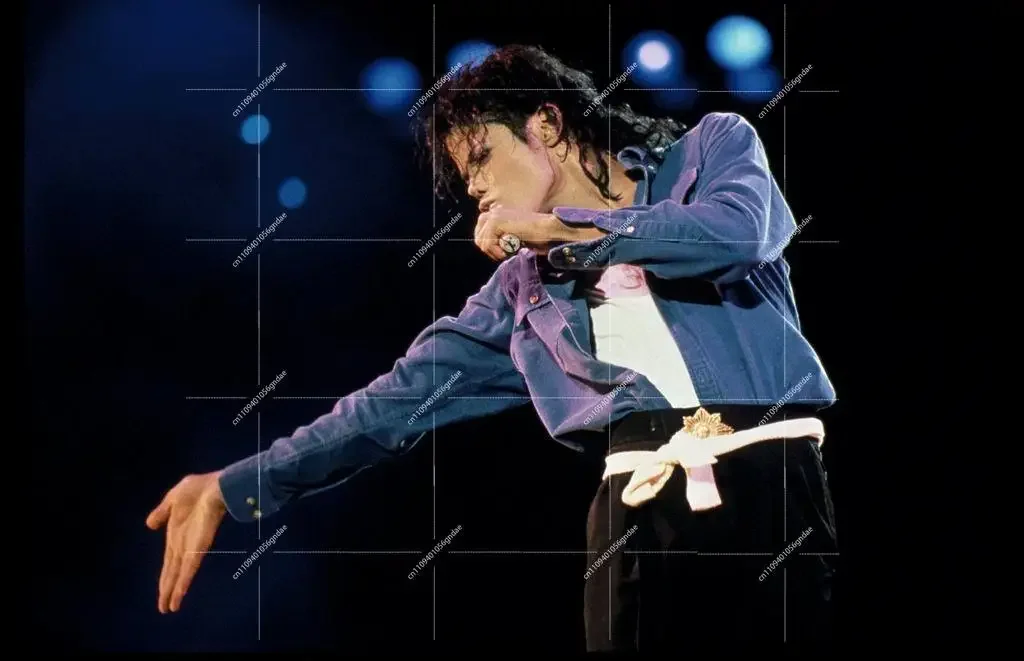 Michael Jackson Air Cushion Sneakers, Pop Star Lightweight Mesh Sports Shoes for Men Women