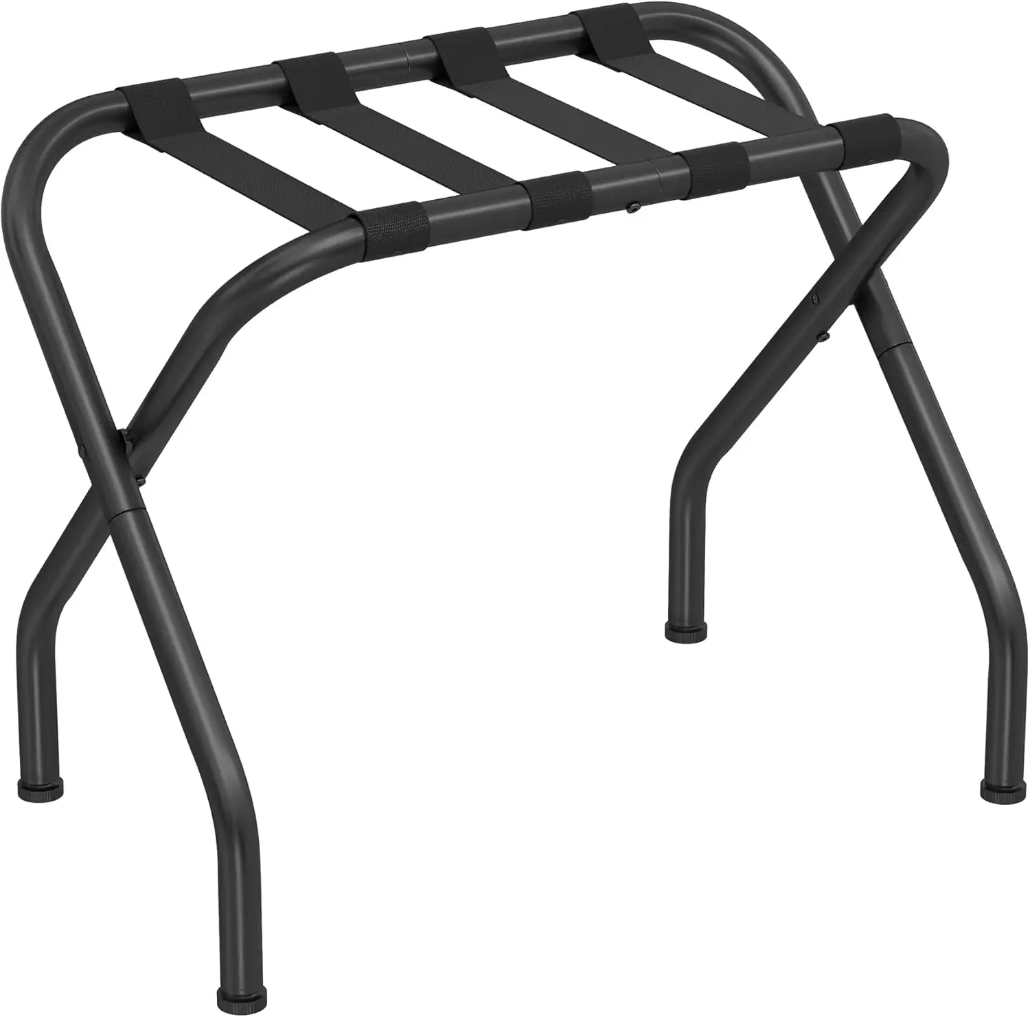 Luggage Rack for Guest Room, Set of 2 Suitcase Stands, Foldable Steel Frame, for Hotel, Bedroom, Holds up to 110 lb