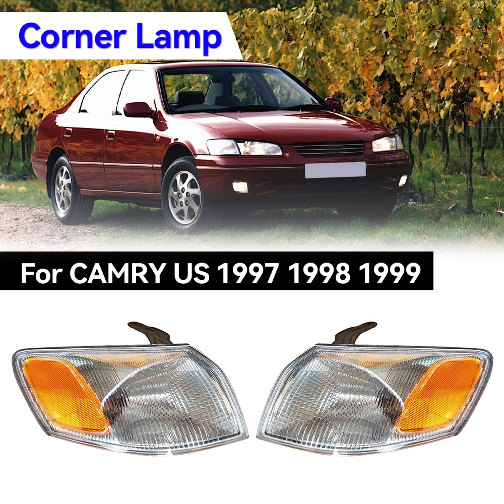 

Car Corner Light Lampshade Car Lampshade Replacement Parts Do Not Include Bulb With Pattern Suitable For CAMRY US 1997 1998 1999