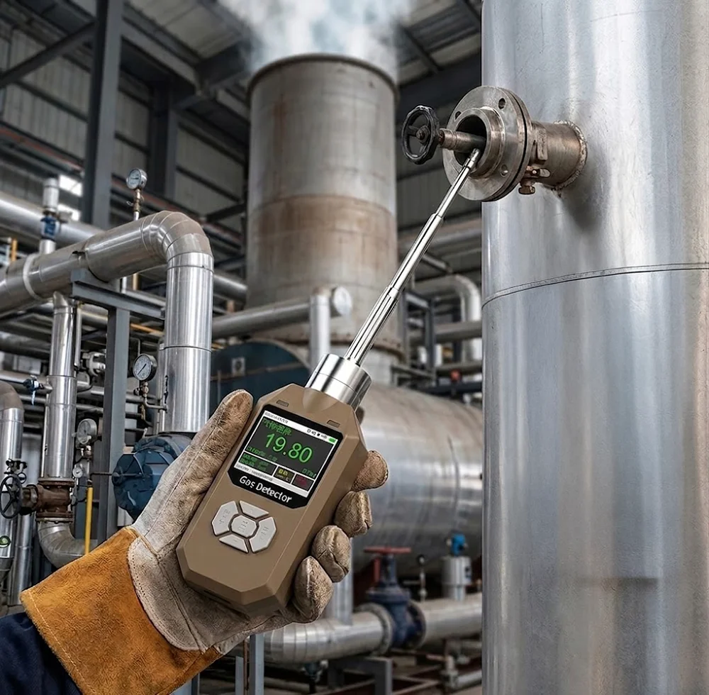 Industrial Online NOX Analyzer RS485 Nitrogen Oxide Detector For Boiler Flue Gas Emission Monitoring System