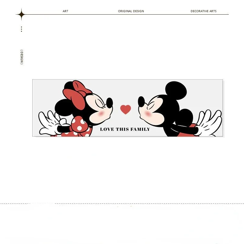 Disney Mickey Minnie cute oil-proof, fire-proof and high-temperature-resistant kitchen cartoon oil smoke sticker decoration