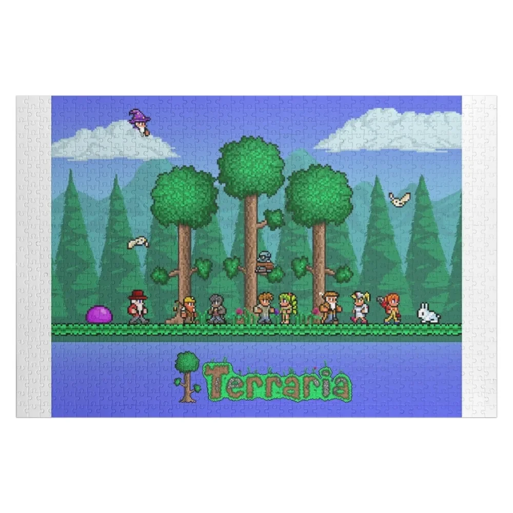 Terraria - Quebra-cabeça de jogo indie com foto personalizada Quebra-cabeça de imagem personalizada