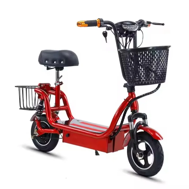

2025 New Style 2025 Unisex Customized 350W Brushless Motor 24V/36V Two-Wheel Electric Scooter For Adults Foldable Steel Frame 10