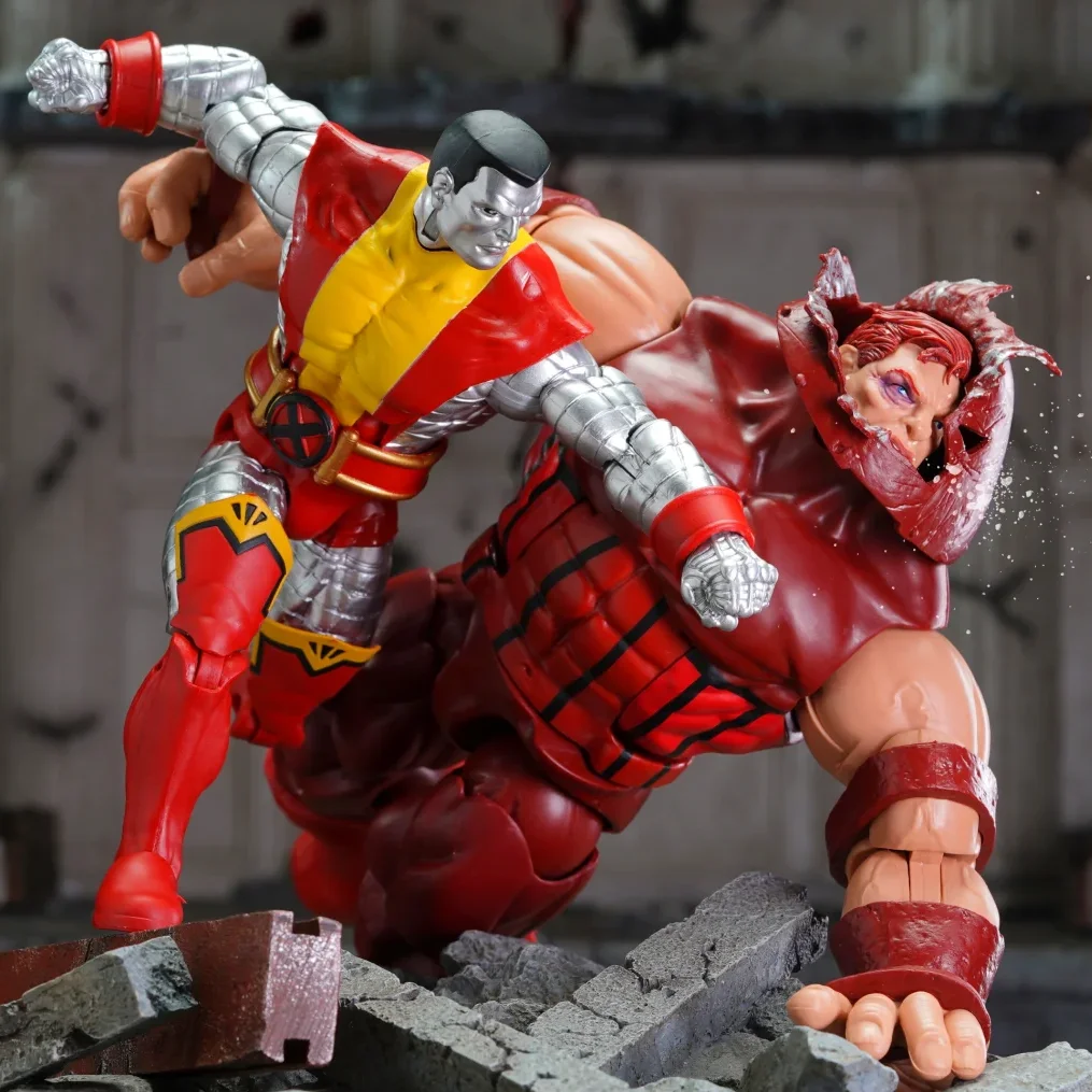 

Оригинальная подвижная коллекционная модель Marvel Legends Colossus Juggernaut, ограниченная серия 80-летия, 7-дюймовая подвижная коллекционная модель, подарок на день рождения для детей