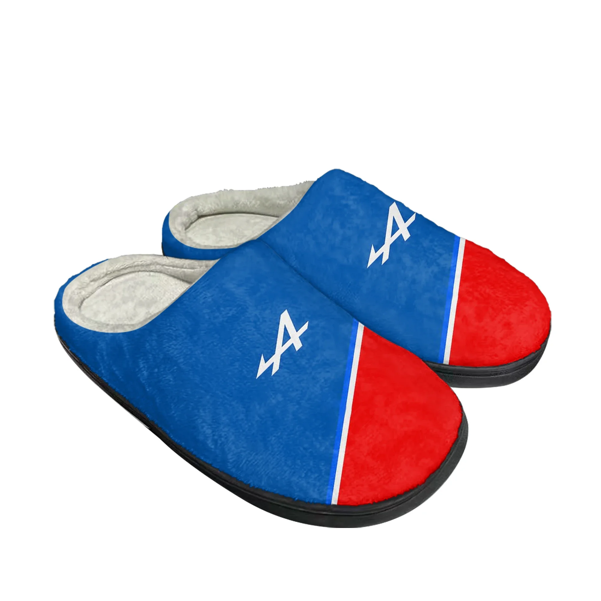 

2023 Alpine F1 Home Cotton Slippers Team Racing Mens Womens Teenager Plush Bedroom Casual Keep Warm Shoes Tailor Made Slipper