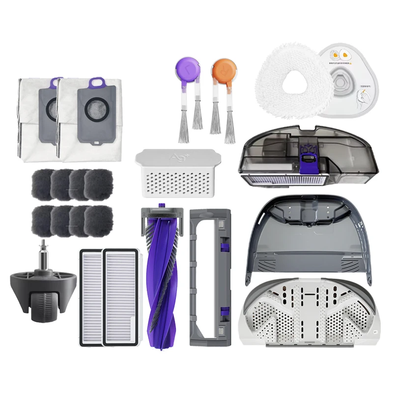 Accessories For 나르왈 Narwal Freo Z10 Ultra Robot Vacuum Cleaner Roller Side Brush Filter Mop Pad Dust Bag Replacement Parts - view 6