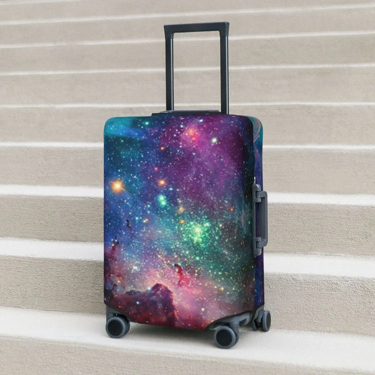 

Galaxy 1 Suitcase Cover Protection Elastic Travel Luggage Protector Covers for 18-32 Inch