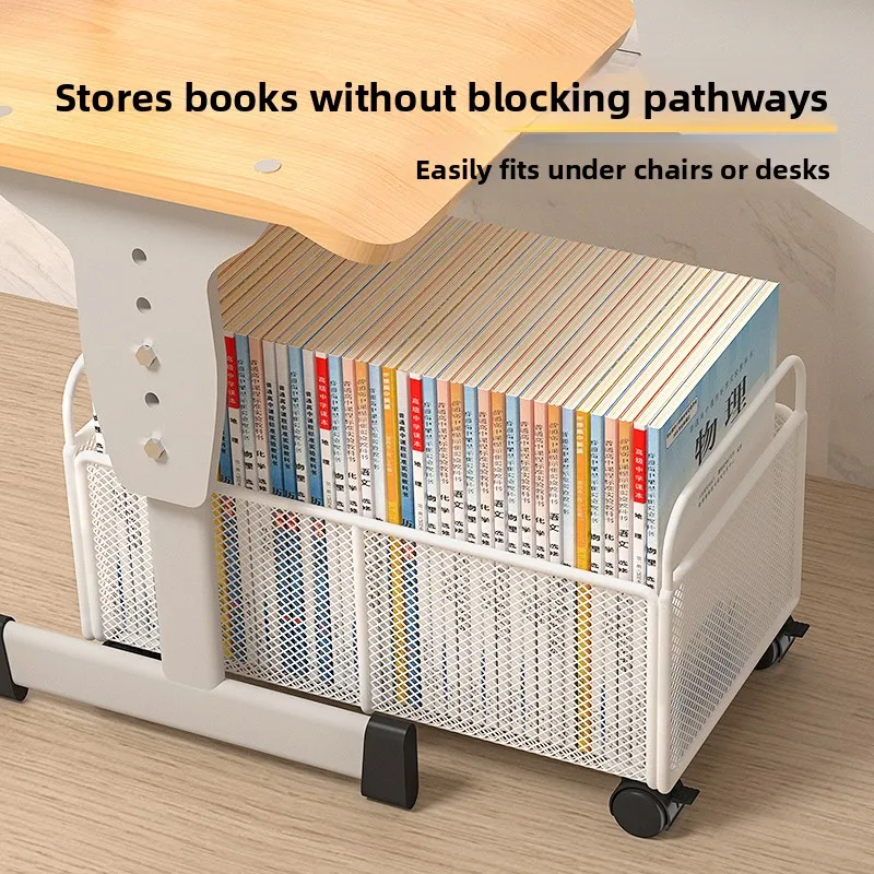 

Вместительный органайзер для книг для школьников и студентов: коробка для хранения книг под столом в классе