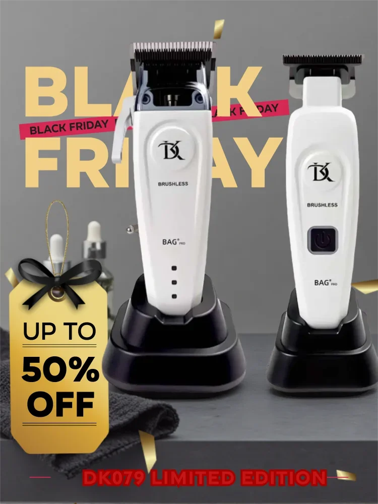 DK 079 Limited Edition Professional Electric Hair Clipper  7500rpm DLC Blade Brushless Motor Hair Trimme FOR Barber Machine