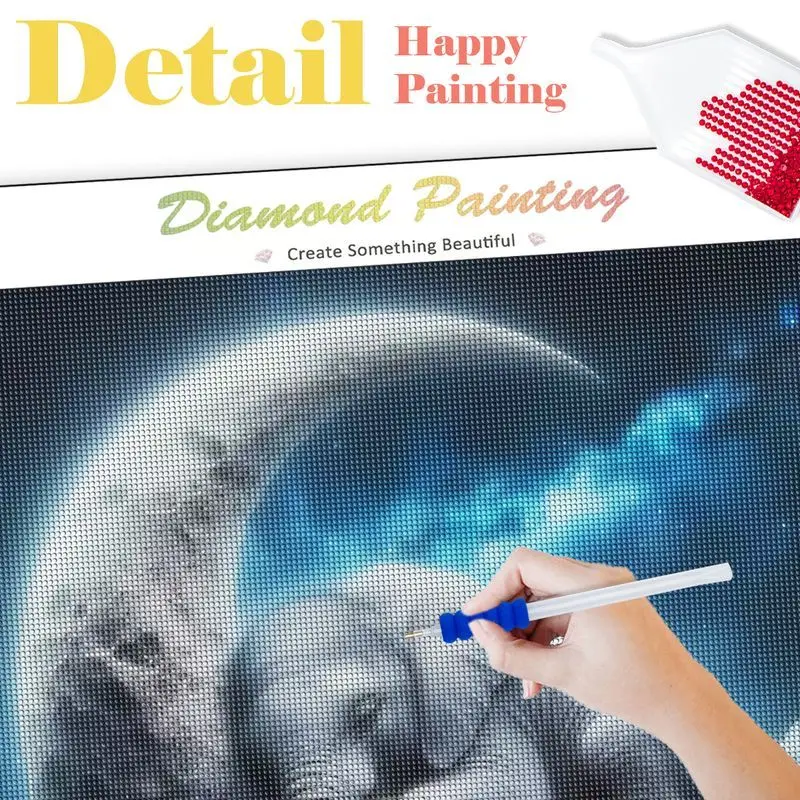 CHENISTORY Diamond Painting Eephant Animal Rhinestones Diy Diamond Mosaic Art Home Decoration Full Kit