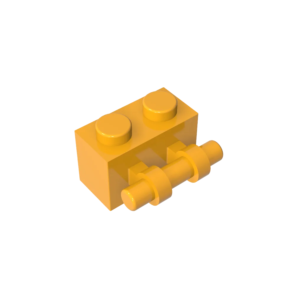 

Gobricks GDS-652 children's DIY Educational Building Blocks Technical BRICK 1X2 WITH STICK Compatible with lego 30236