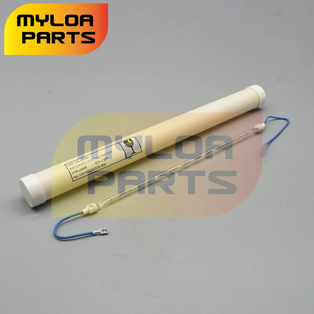 Fuser heating lamp fuser lamp support for OKI B411 B412 B431 B432 B412dn B512dn 220V 900W