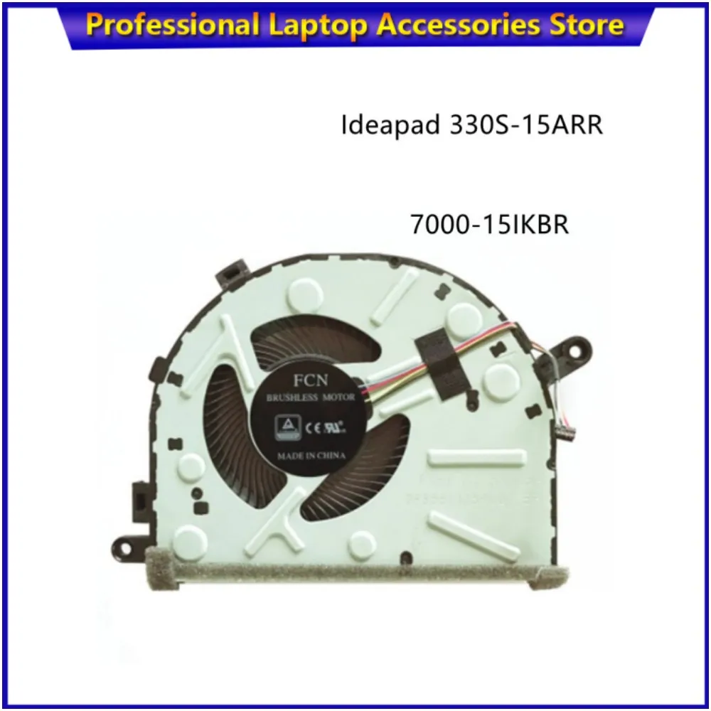 For Lenovo 7000-15IKBR Ideapad DFS561405PL0T FKH9 330S-15ARR 7000-14IKBR Laptop CPU cooling fan Cooler Notebook PC 5F10R07535