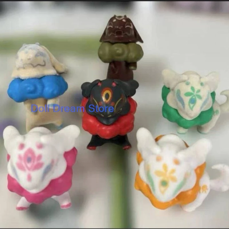 

6 шт./лот, в наличии, 100% оригинальные японские аниме-фигурки маленьких драконов из ПВХ, коллекционные модели игрушек, 2026 год