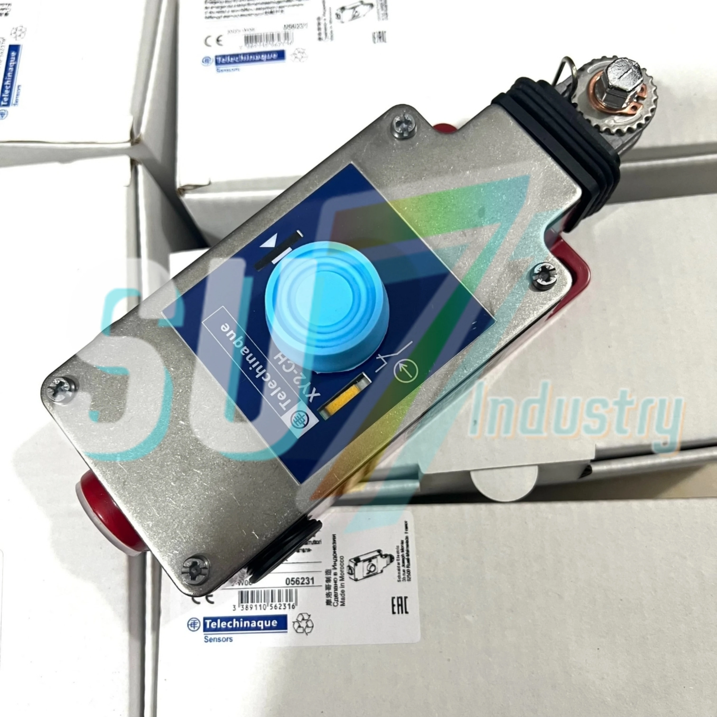 Pull-cord emergency stop switch  XY2CH13250 1NO1NC  XY2CH13270 2NC  XY2CH13290 1NO2NC  XY2CH13250H29 1NO1NC     New In Box