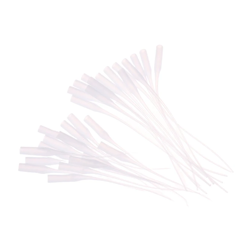 100Pcs 8/12CM Precision Glue Applicators Universal Dropper 502 Glue Extended Dotting Tube For Crafts And Laboratory Dispensing