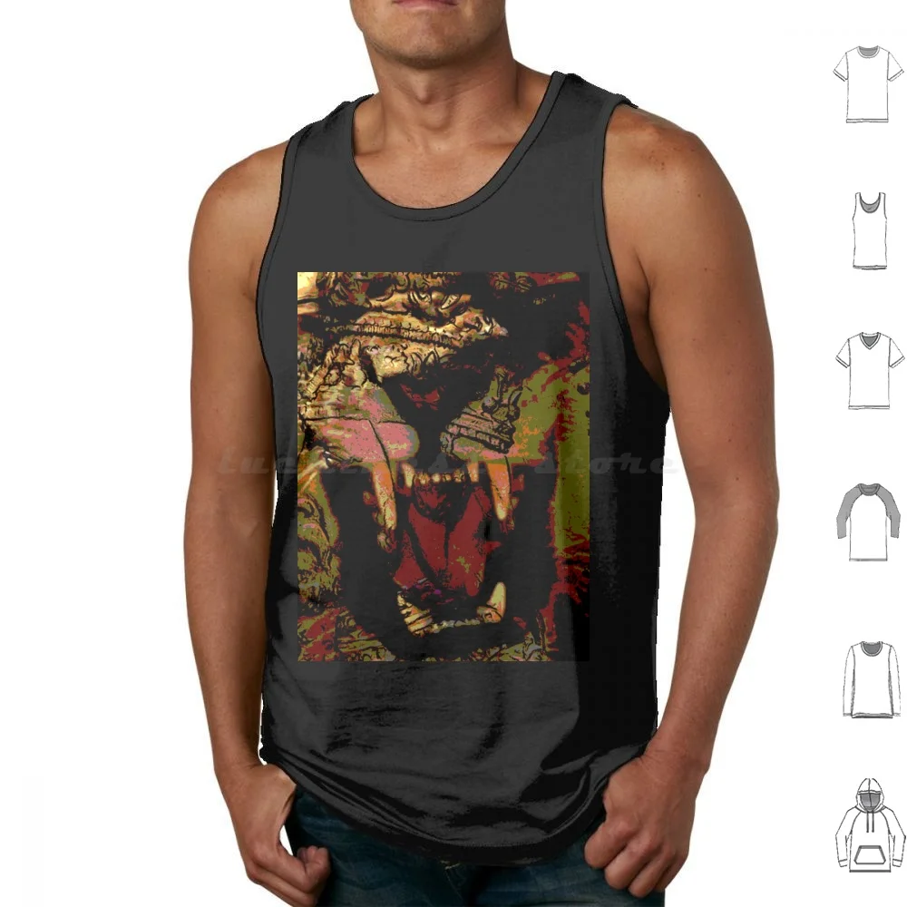 Jah Rasta Lion Power Tank Tops Print Cotton Rasta Lion Jah Rastafari Reggae Dub Ska Rocksteady Jamaica Zion Haile