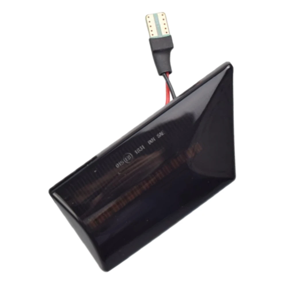 لأوبل فيكترا C 2002-2008 سيجنوم 2003-2008 2 قطعة سيارة الجانب ماركر LED متتابعة بدوره مصباح إشارة العنبر ضوء اكسسوارات السيارات #2