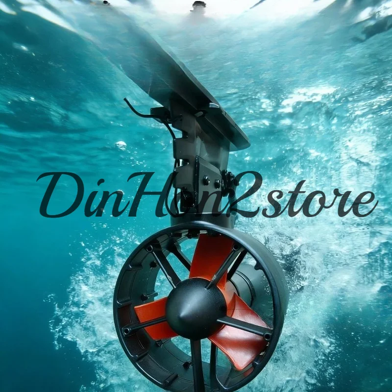Paddle board electric fin motor thruster