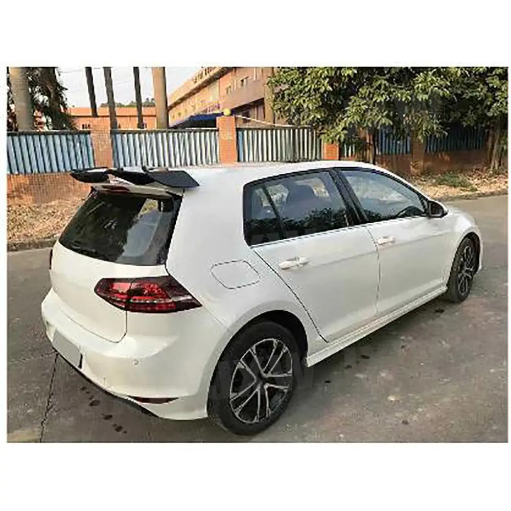 

JCHEY Carbon fiber Car Hatchback Spoiler Universal Rear Trunk Roof Wing Racing Spoilers Only Hatchback Car