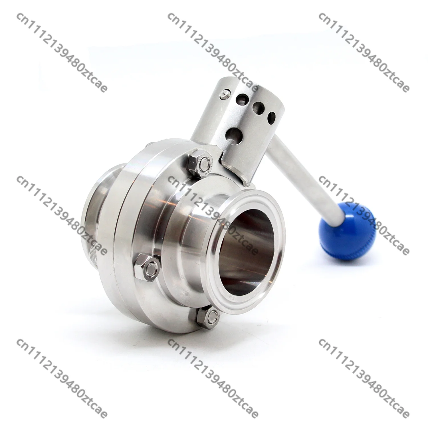 Food Grade SS304 Stainless Steel Sanitary Butterfly Valve Silicon Seal Homebrew Brewing Valve