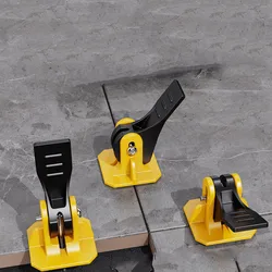 10Pcs sistema di livellamento per piastrelle per pavimenti clip regolatore livellatore per la posa di piastrelle che fissa gli strumenti per la costruzione di pareti in ceramica piatta