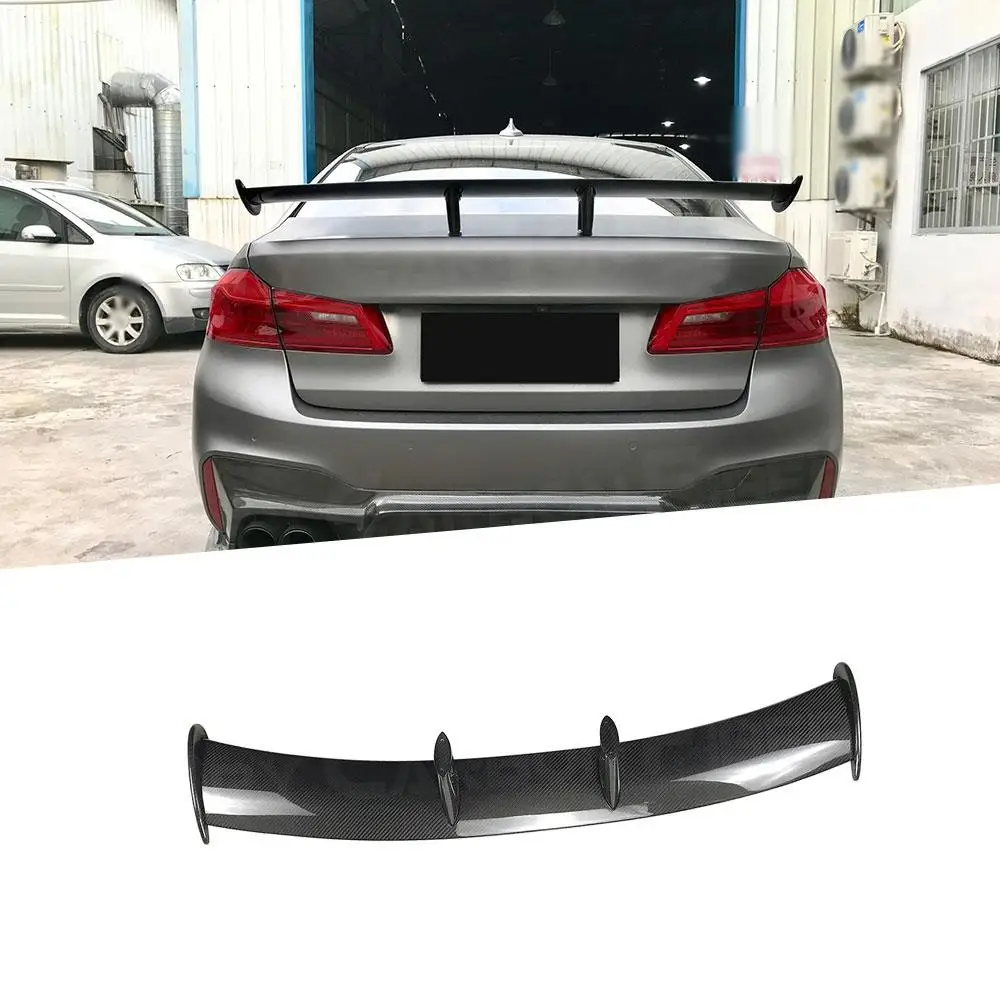 

For BMW 5 Series G30 F90 M5 Spoiler 2017 -2020 Rear Spoiler Carbon Fiber AC style Boot Racing Wings Trim Bumper Spoiler