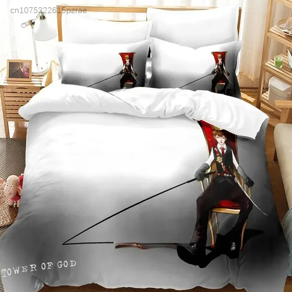 Tower Of God Bedding Set Single Twin Full Queen King Size Bed Set Adult Kid Bedroom Duvet Cover Sets 3d Print Anime 5