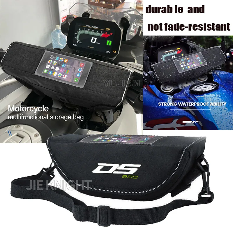 

Для Voge DSX 900 2024, водонепроницаемая и пылезащитная сумка для хранения руля мотоцикла, дорожная сумка на руль мотоцикла