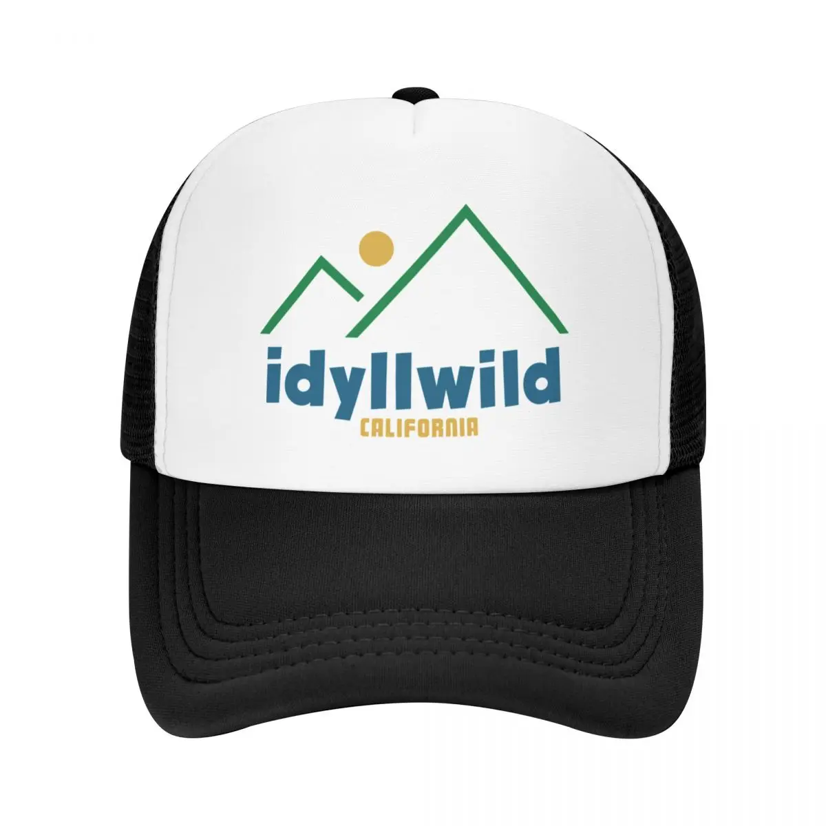 

Idyllwild, California Design Baseball Cap Custom Cap Beach Outing fishing caps man Rave Luxury Woman Men's