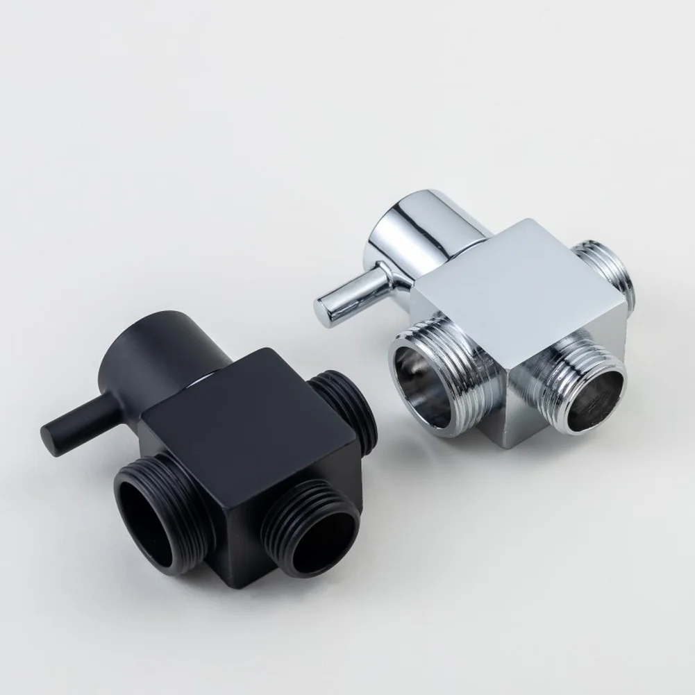 

3 Way Shower Diverter Valve Brass Sink Valve Diverter Faucet Splitter For Kitchen Bathroom Faucet Water Separator Adaptor